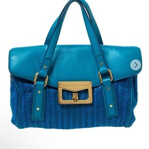 Marc By Marc Jacobs Blue Satchel